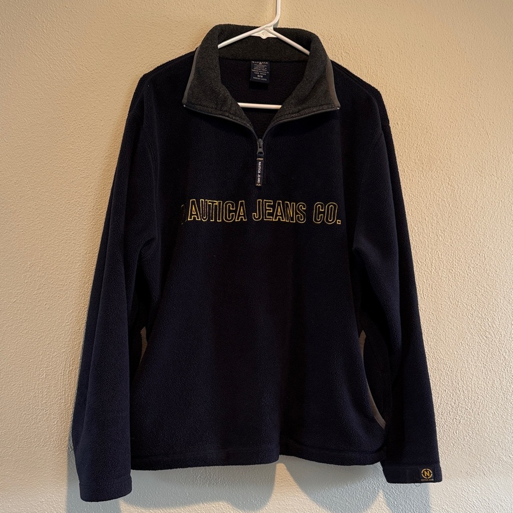 Nautica Navy and Gray Lightweight Jacket